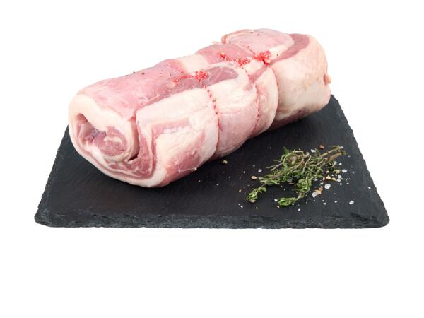 Poitrine d'agneau roulée