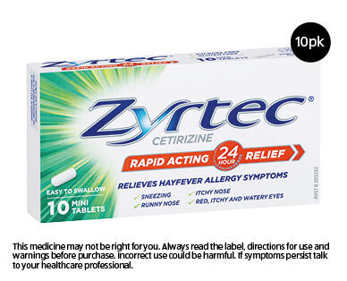 Zyrtec 10pk