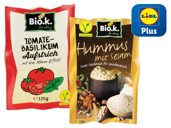 Bio.k. Aufstriche