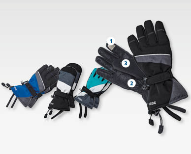 Gants de ski pour femmes/hommes INOC
