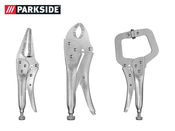 Parkside Locking Pliers Set - Set of 3