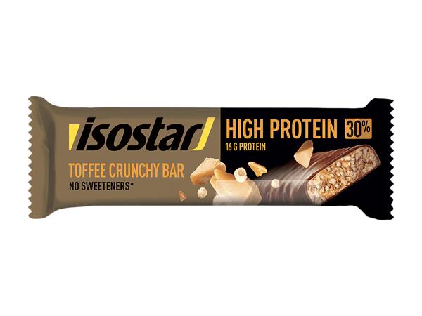 Barre protéinée Toffee Crunchy Isostar