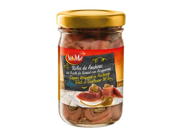 Anchovy Fillets in Sunflower Oil