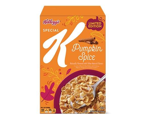 Kellogg's Special K or Mini Wheats Pumpkin Spice Cereal - Aldi — USA ...