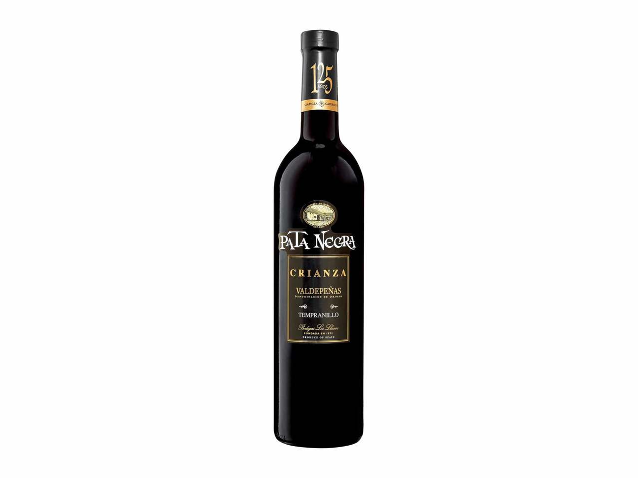 Pata Negra Valdepeñas DO Crianza, 2010, sec