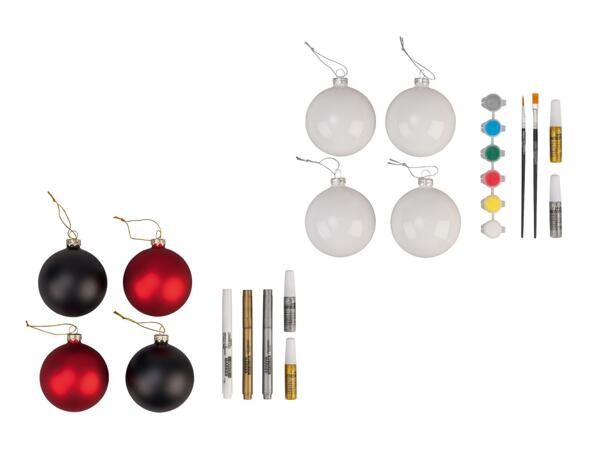 Set de coloriage de boules de Noël