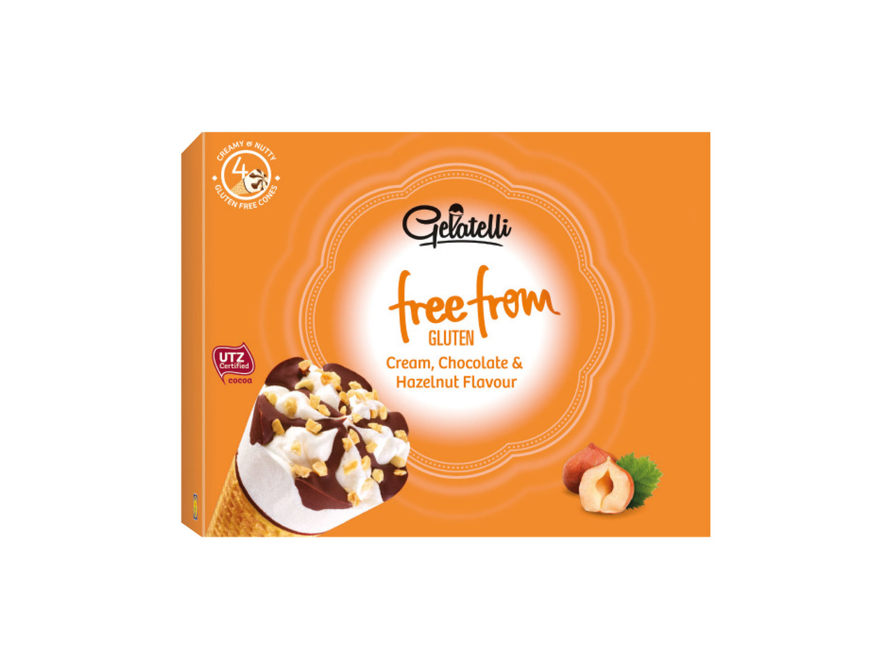 Gluten Free Ice Cream Waffles