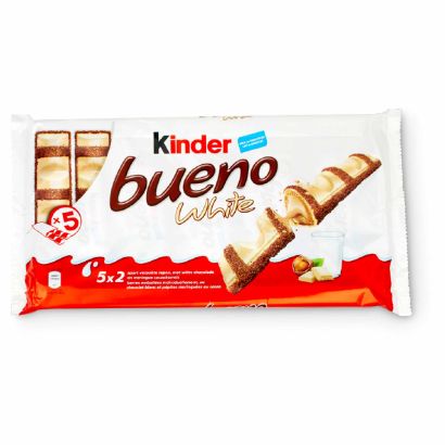 Kinder Bueno white, pack de 5