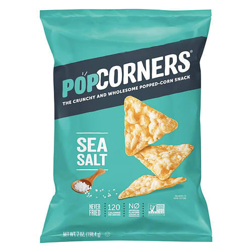 Sea Salt Crunchy Popcorn Chips, 7 oz