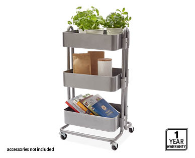 3 Tier Metal Trolley
