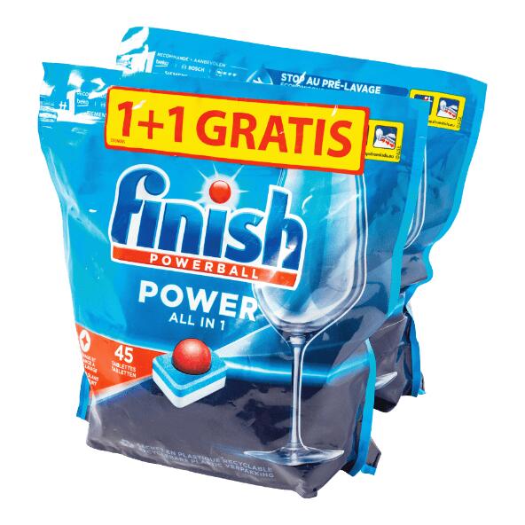 FINISH(R) Vaatwastabletten, 2-pack