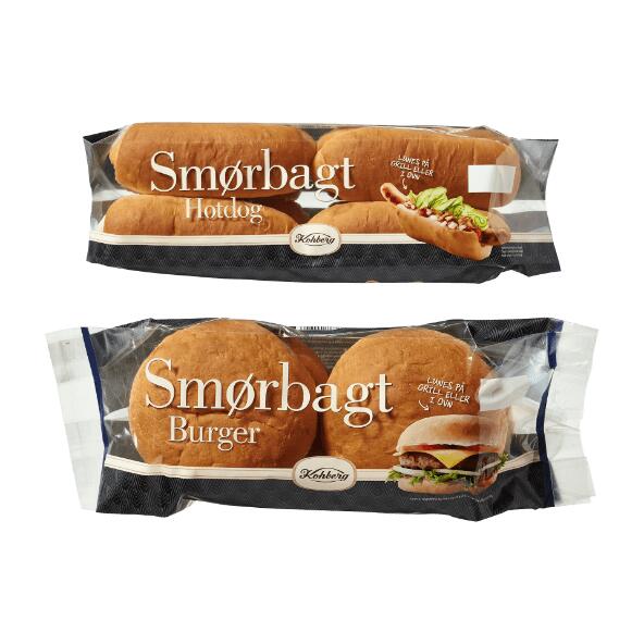 Hotdogbrød eller burgerboller