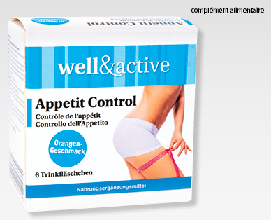 Boisson contr. au contrôle de l'appétit WELL & ACTIVE