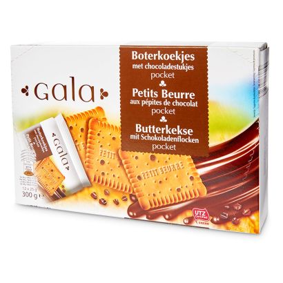 Butterkekse mit Schokolade