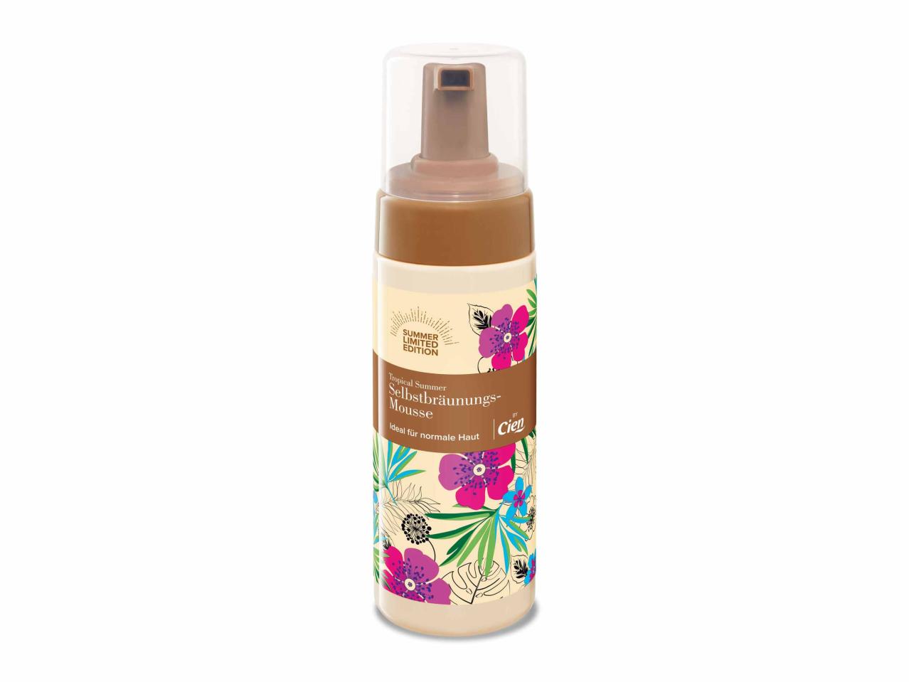 Mousse autobronzante