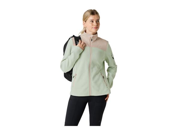 CRIVIT Ladies' Green Knitted Fleece Jacket