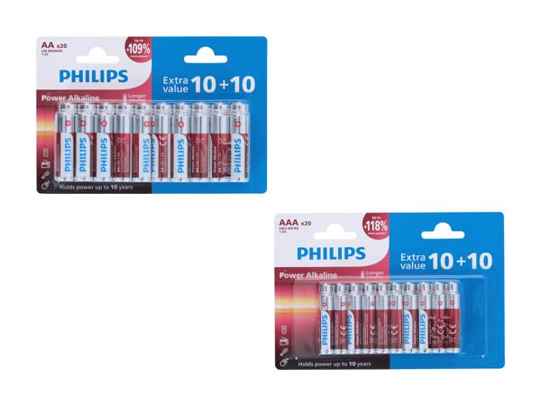 Piles, set de 20