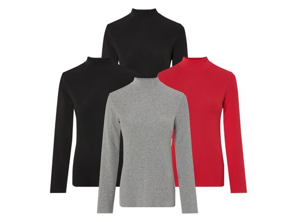 Ribbade polotröjor, 2-pack