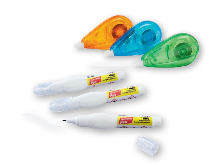 UHU Correction Rollers/ Correction Pens