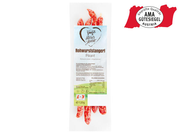 Rohwurststangerl
