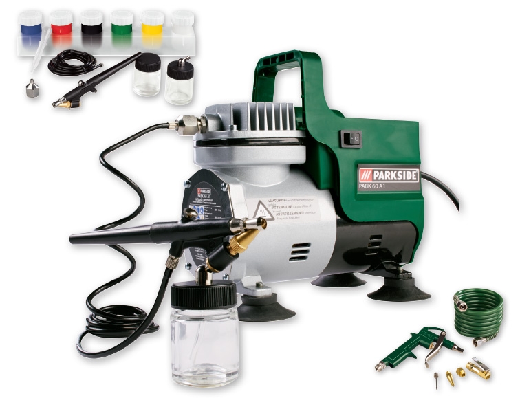Parkside 300W Airbrush Set
