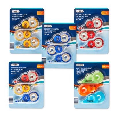 Rollers de correction, 3 pcs