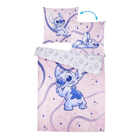 DISNEY(R) 				Housse de couette Lilo et Stitch, 1 pers.