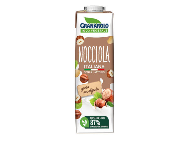 UHT Vegetable Drink with Hazelnut