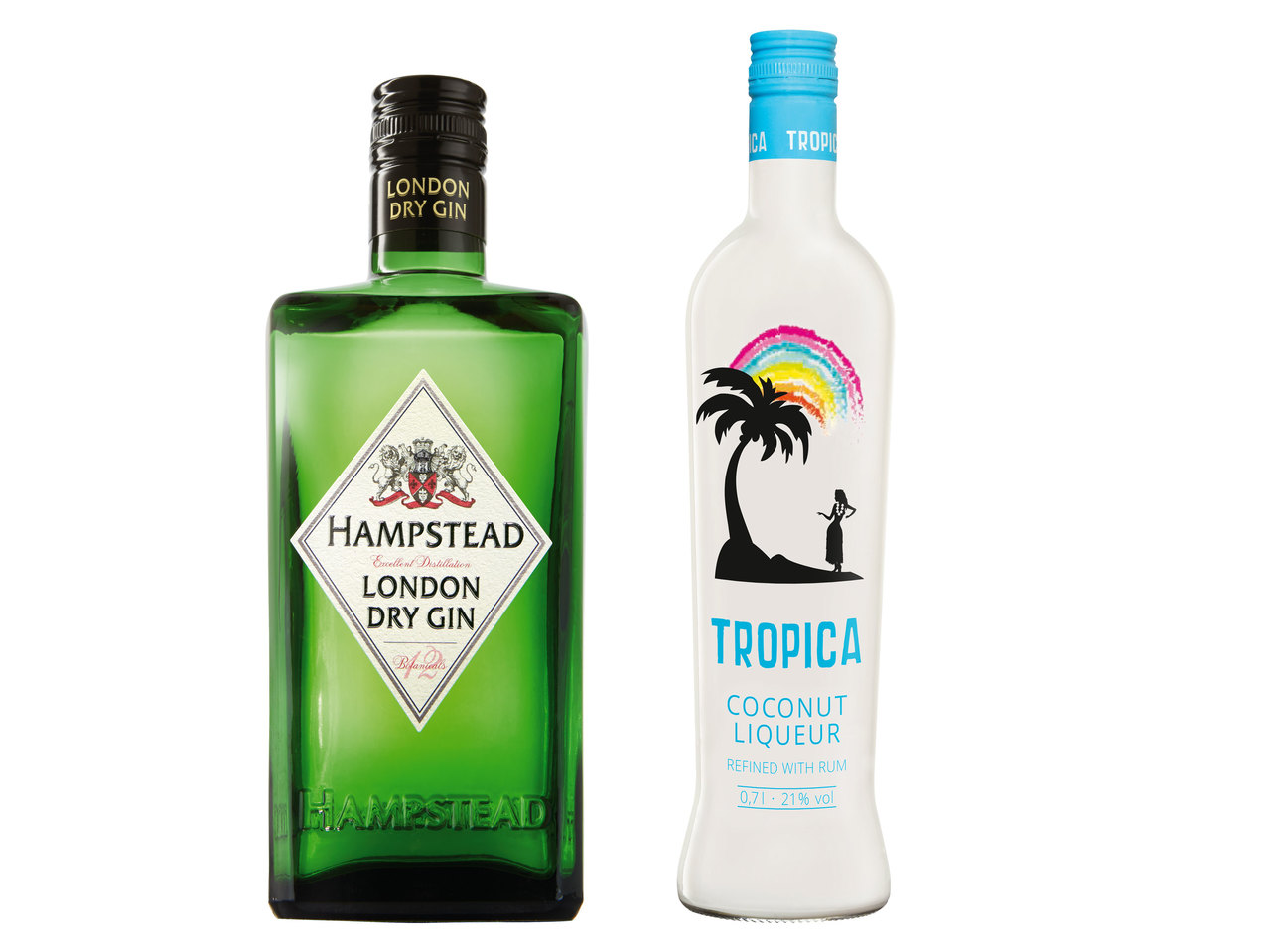 Tropica Kokosnusslikör/Hampstead London Dry Gin1