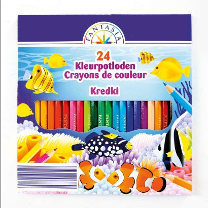 Kleurpotloden, 24 st.