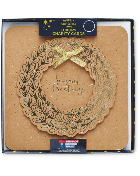 Charity Luxury Wreath Cards