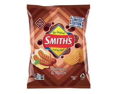 Smith's Crinkle Cut Bangers and Mash 150g