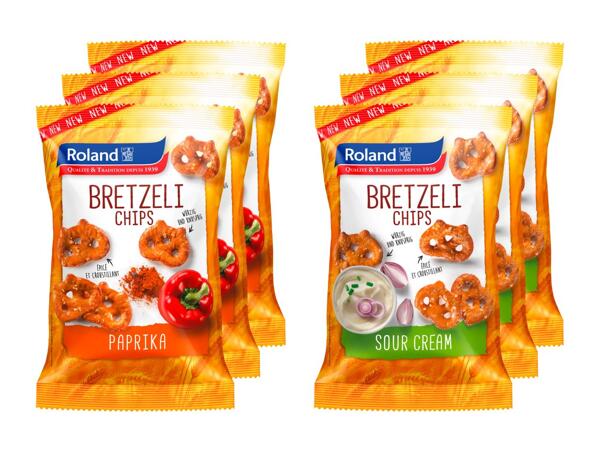 Bretzeli chips Roland en pack de 3
