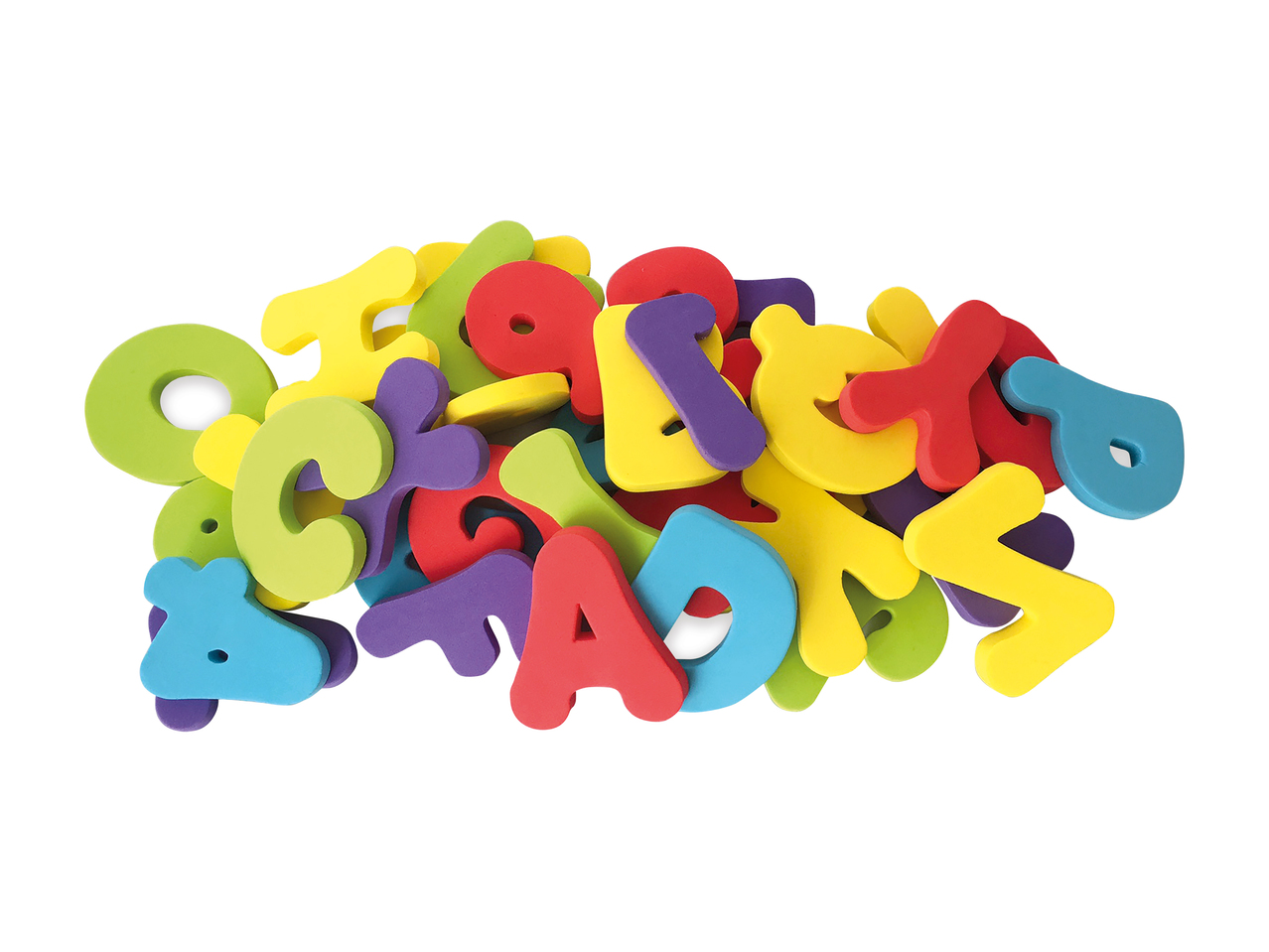 Alphabet et chiffres pour le bain, 36 pièces