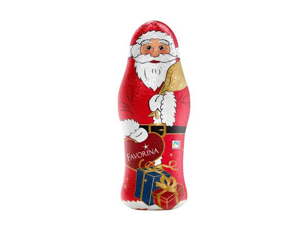 Weihnachtsmann aus Vollmilchschokolade