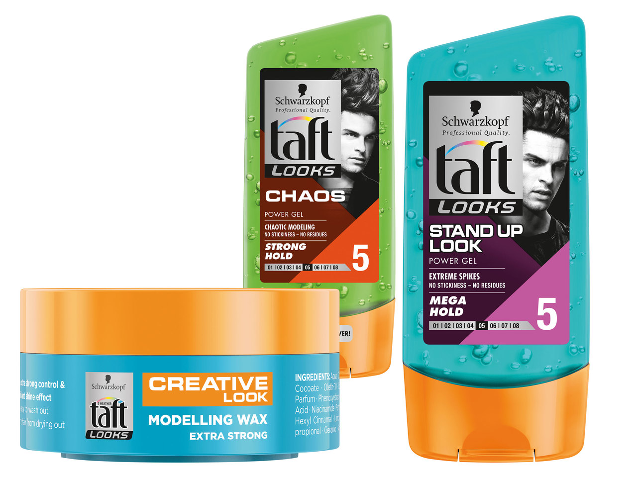 DREI WETTER TAFT Haargel/Wax
