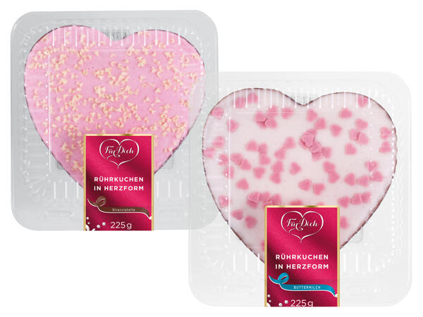 Kuchen in Herzform 