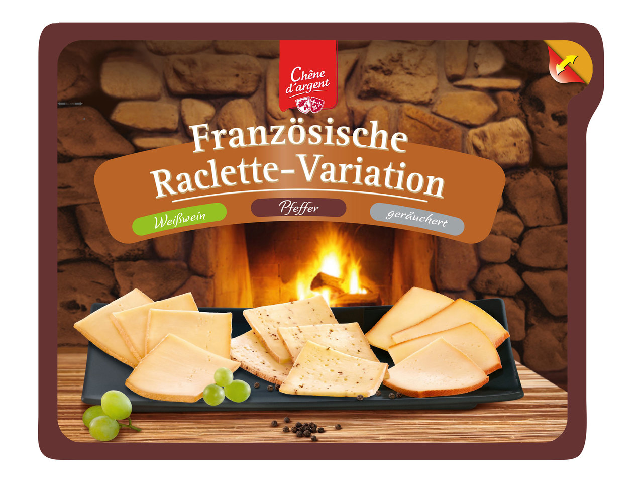 CHÊNE D‘ ARGENT Französische Raclette-Variation 3er