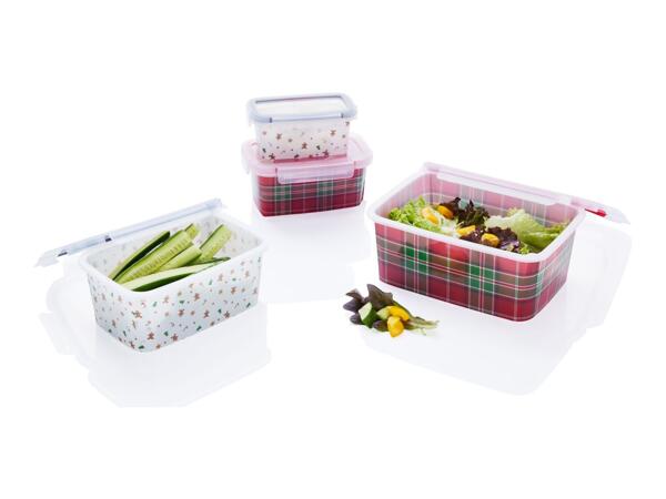 Livarno Home Food Storage Container Set - Set of 4