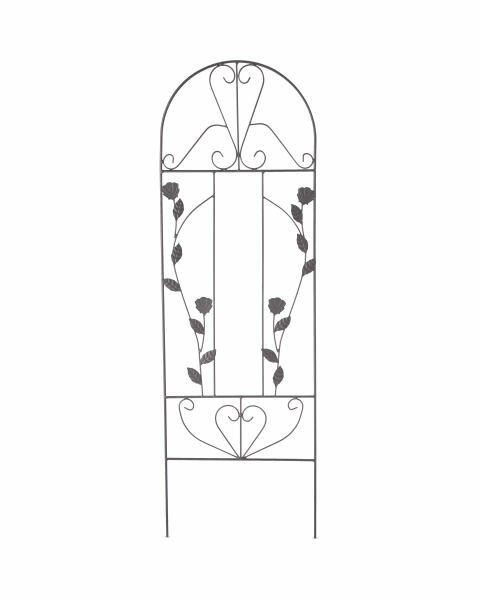 Black Roses Iron Decorative Trellis