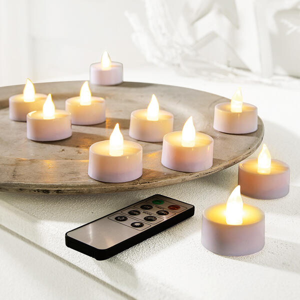 LED-Teelichte 10er-Set