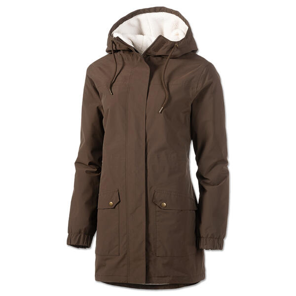 Winter-Longjacke mit Sherpa