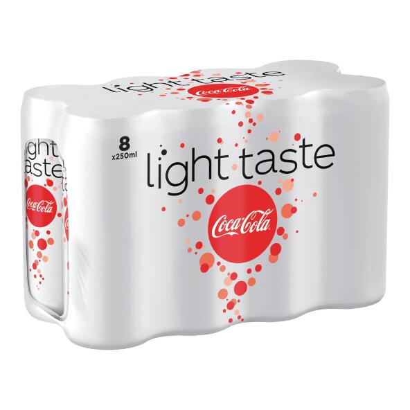 COCA-COLA(R) 				Coca-Cola light, 8 pcs