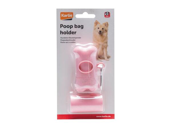 Pink Karlie Poop Bag Holder
