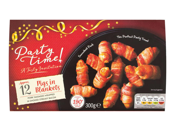 Partytime 12 Pigs in Blankets