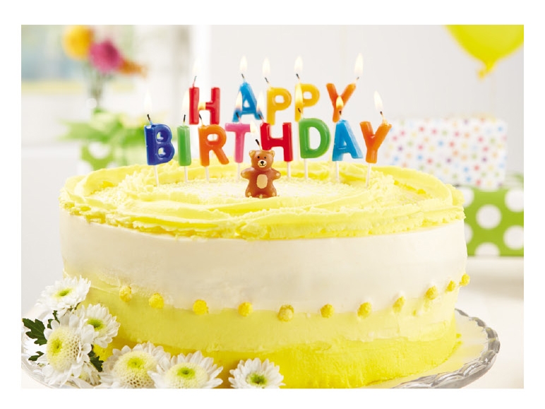 Bougies d'anniversaire