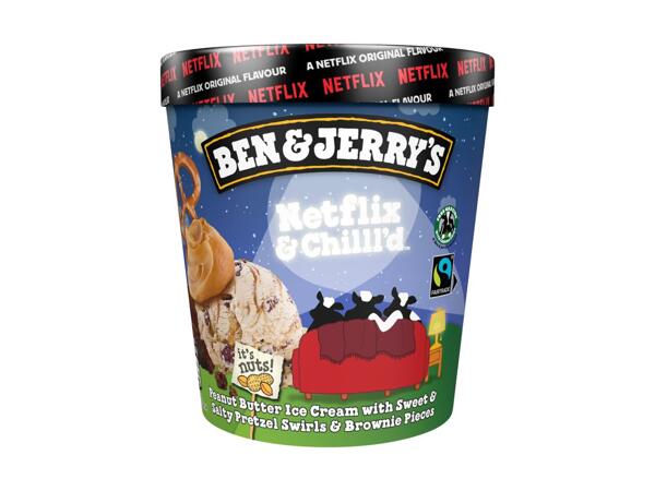 Pot de glace Ben&Jerry's Netflix&Chill'd