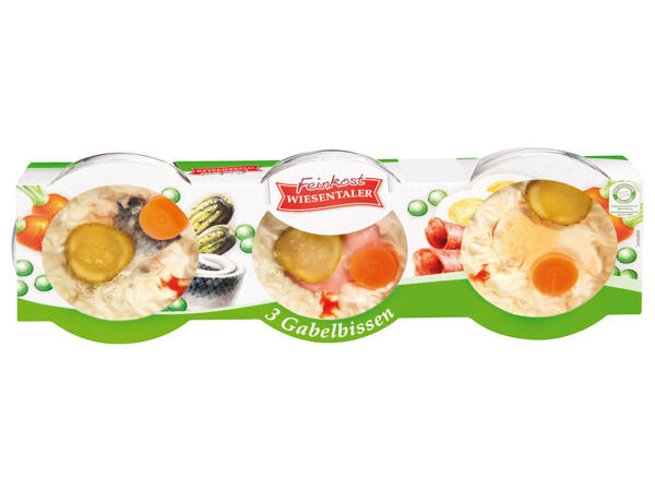 WIESENTALER FEINKOST Gabelbissen 3er