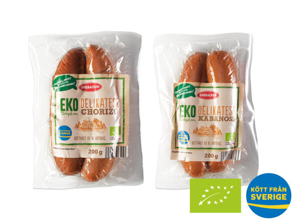 Ekologisk Grillkorv kryddig