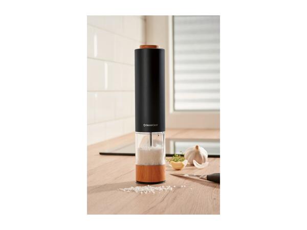 Black Electric Salt or Pepper Mill